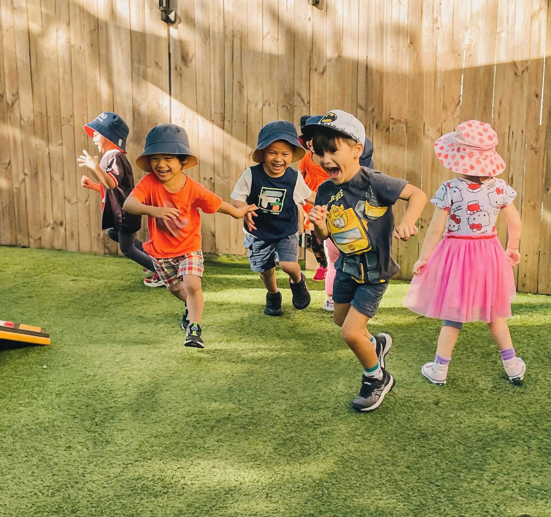 Children learning together at Kelvin Kindergarten in St Ives