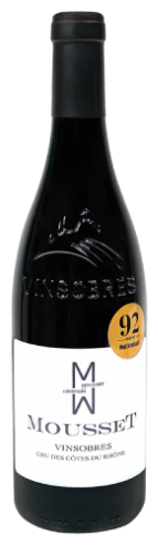 Mousset MM Vinsobres Rouge 2023 bottle