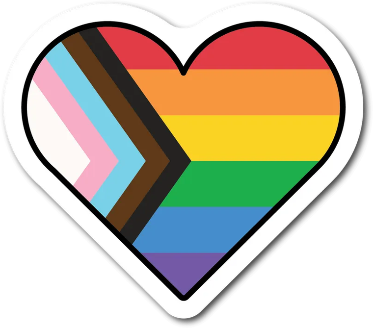 Progress Pride heart