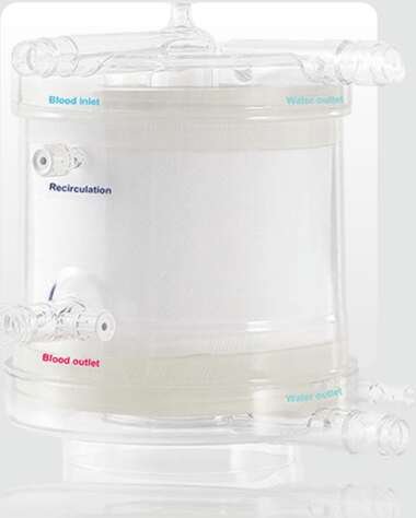 Disposable membrane oxygenator