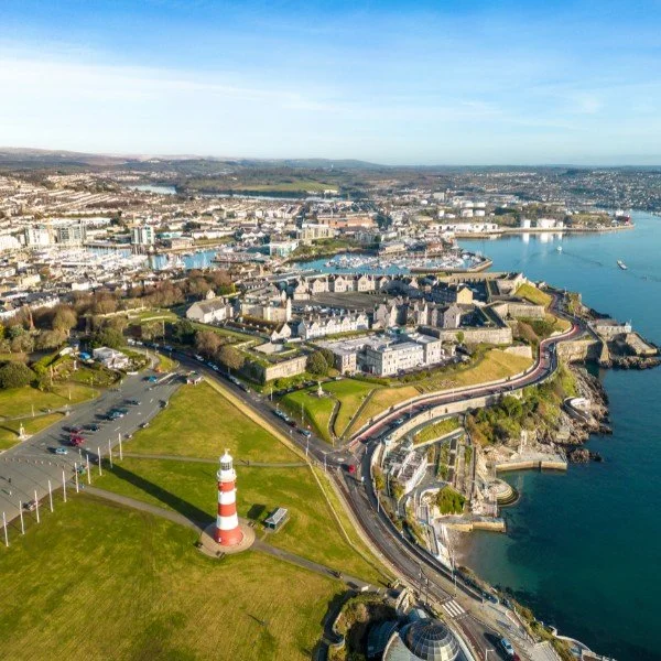 Plymouth and surrounding areas