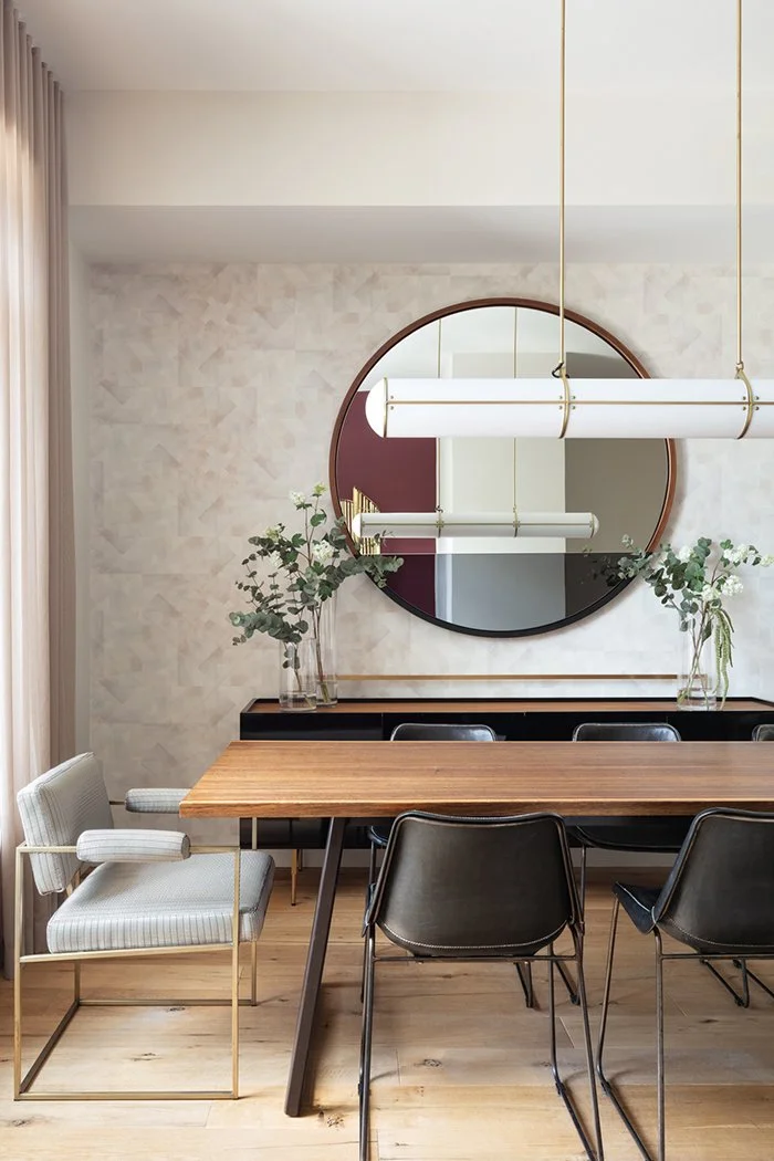 Brooklyn Navy Yard Townhouse, vintage furnishings