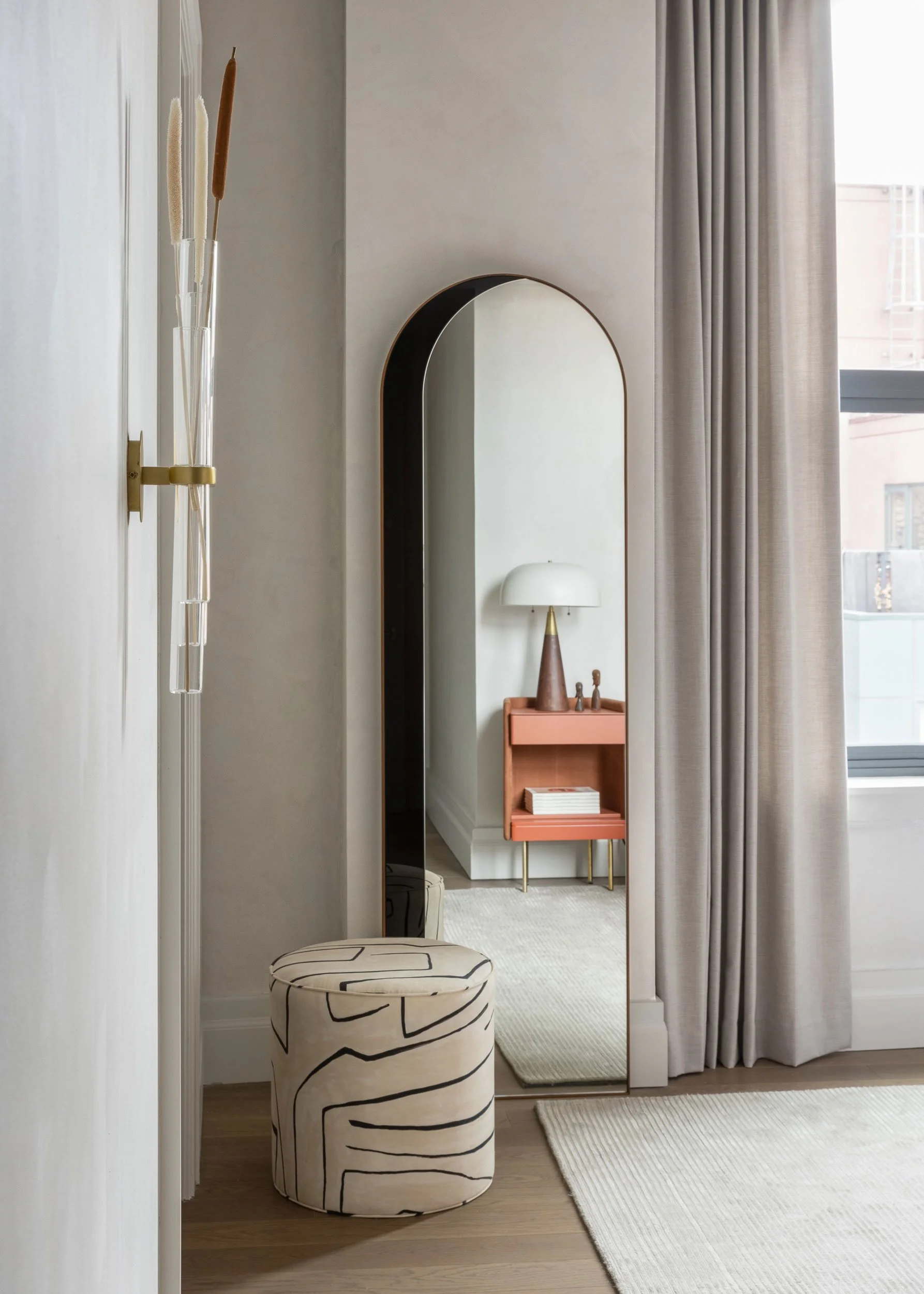Downtown Brooklyn Duplex, primary bedroom detail