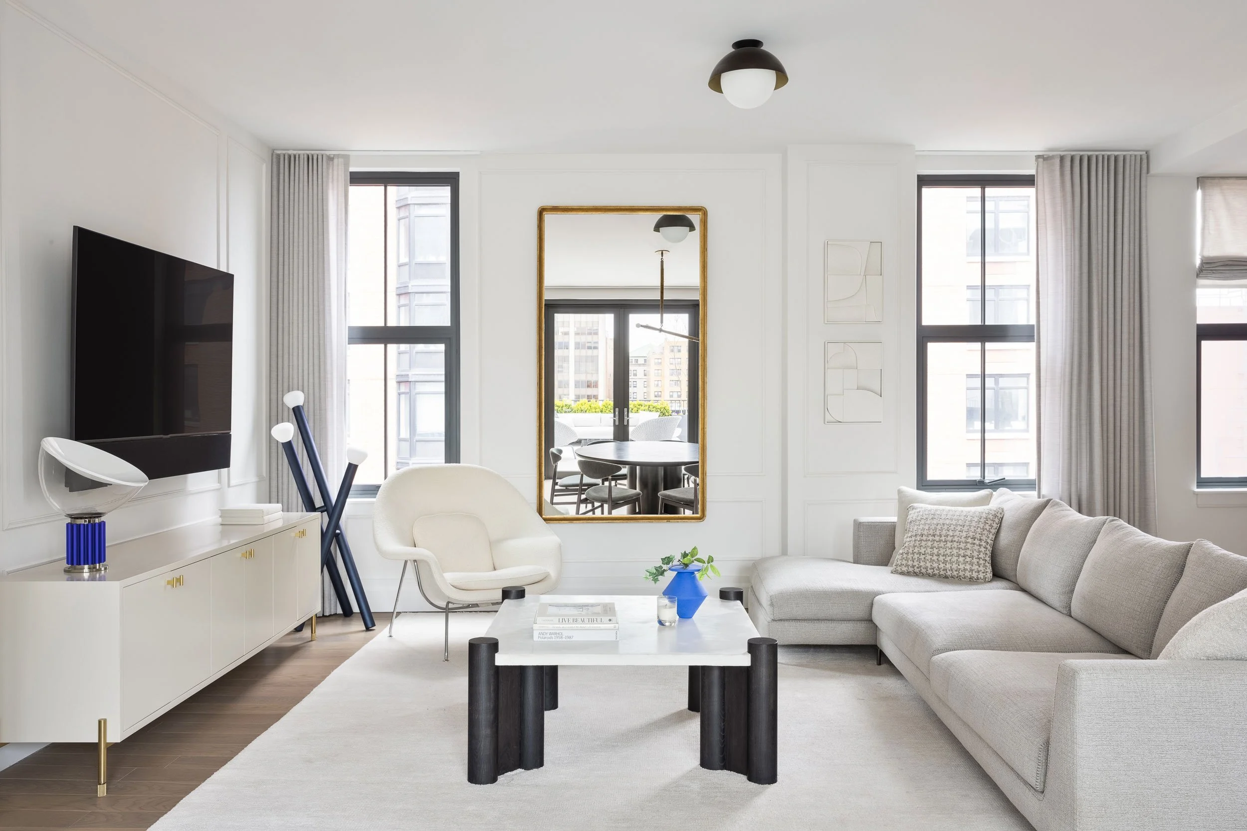 Downtown Brooklyn Duplex, living room