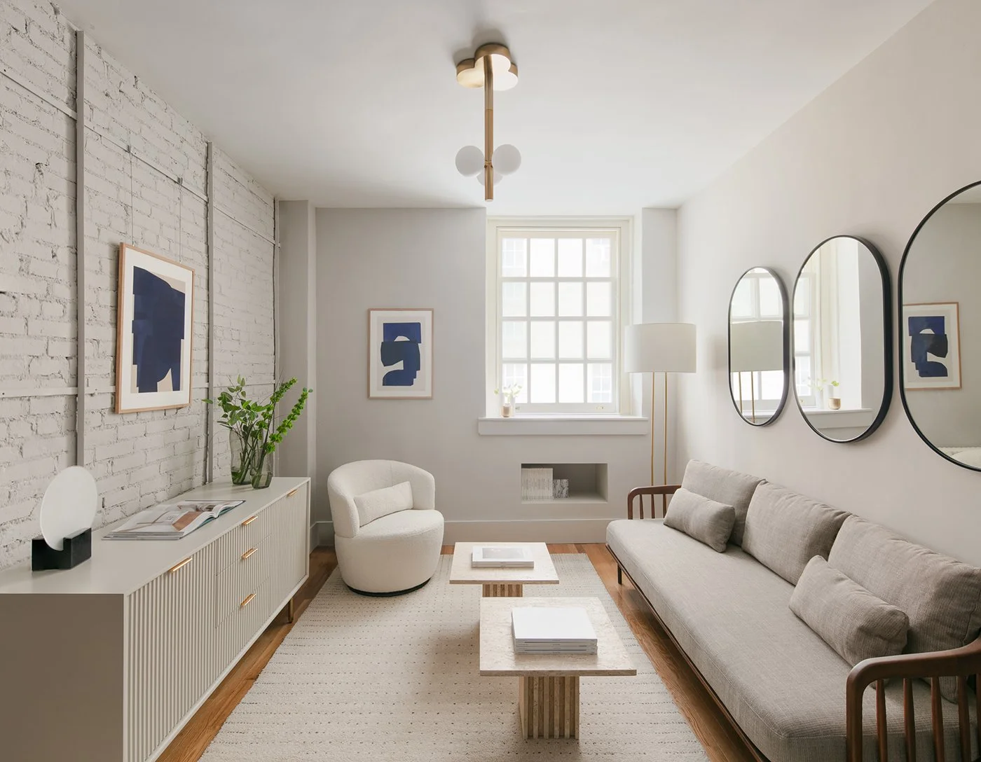 Lenox Hill Apartment, living space