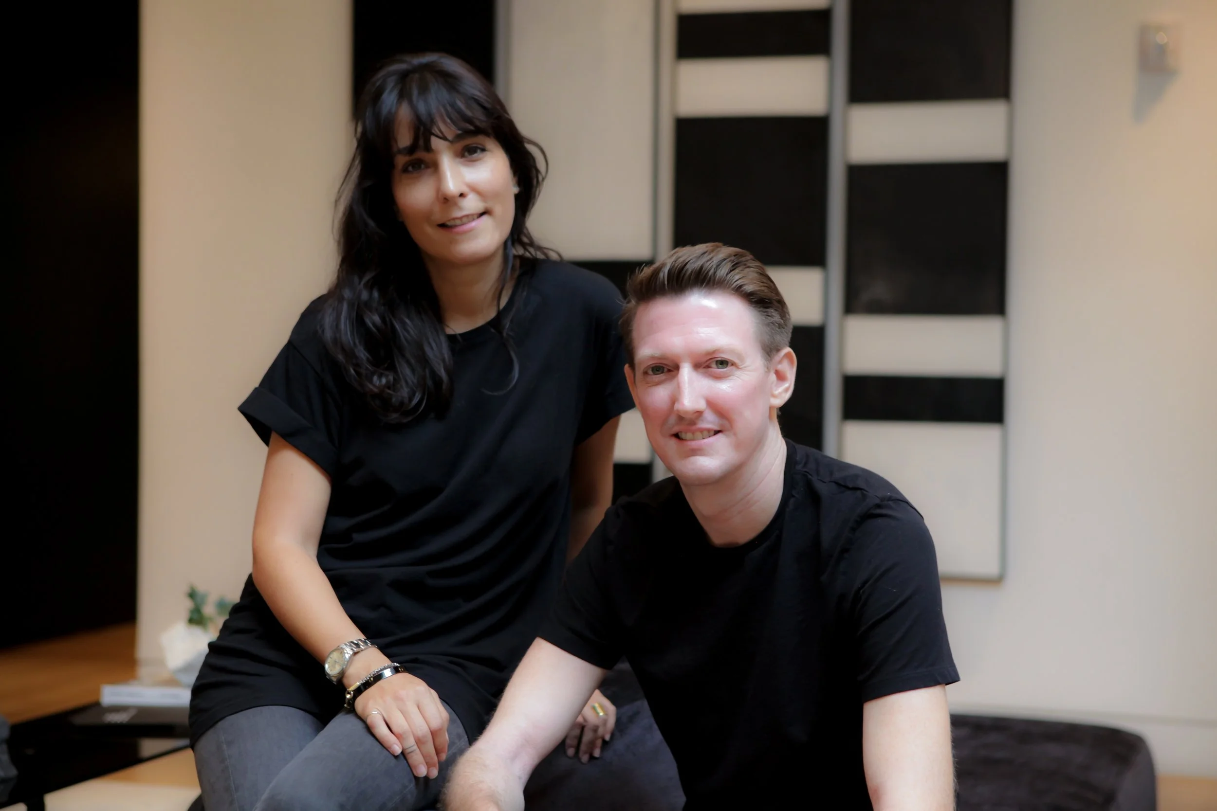 James Davison and Fanny Abbes, founders of The New Design Project