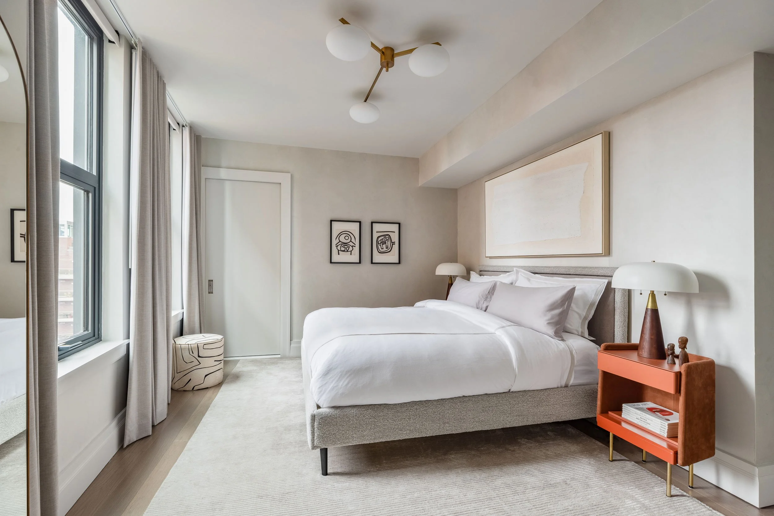 Downtown Brooklyn Duplex, primary bedroom