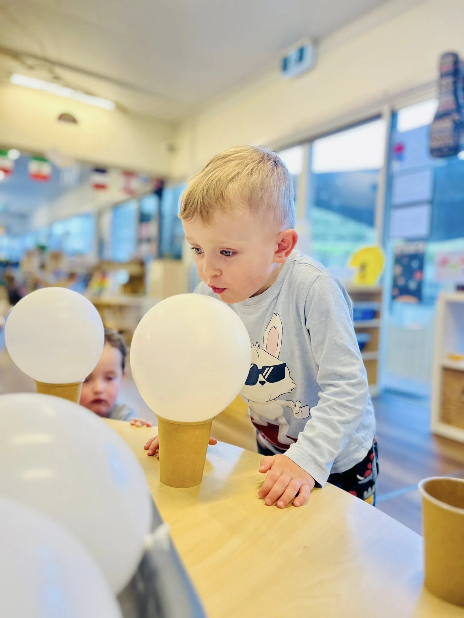 A child exploring a hands-on learning experience at Balgowlah Early Learning