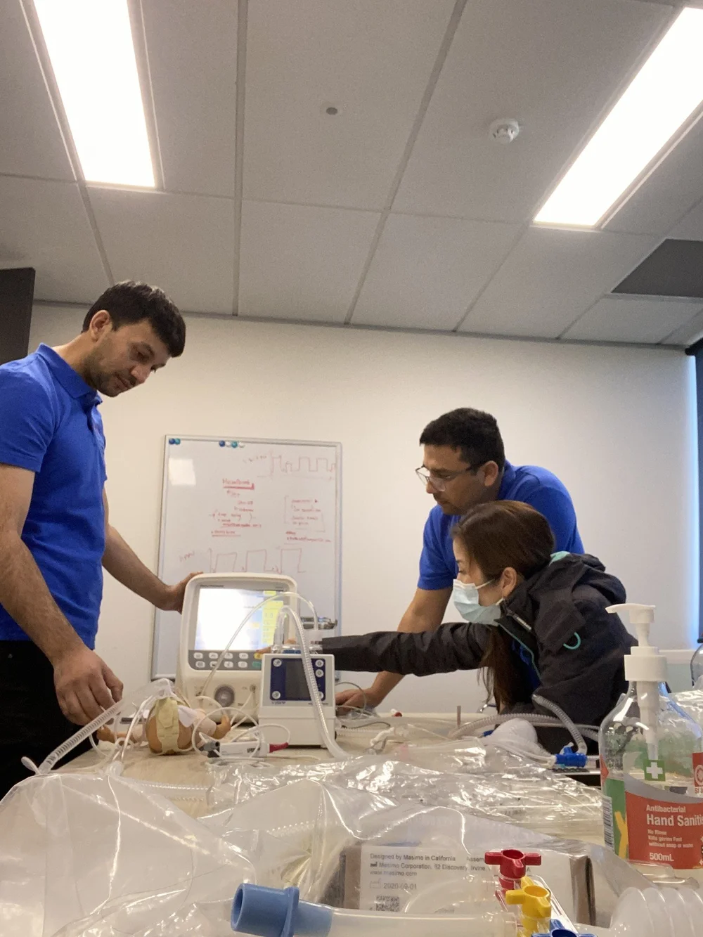 OHM Healthcare clinical engineering in-service training session