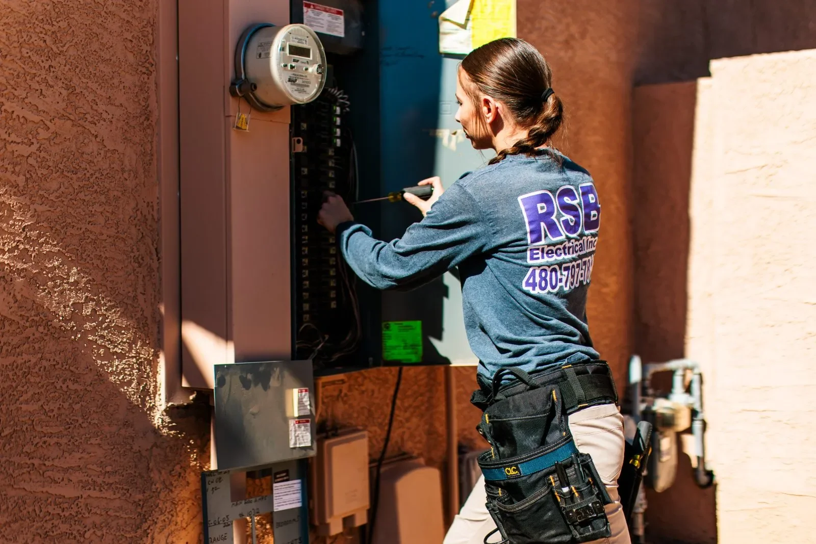 Circuit breaker panel replacement — RSB Electrical, Mesa AZ