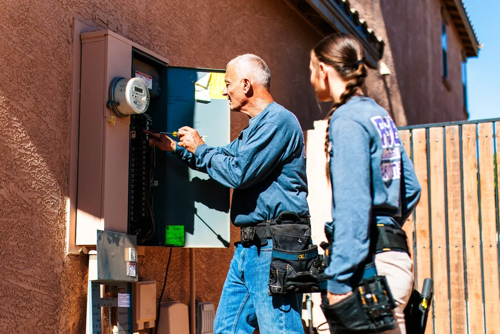 Reno Sharee outdoor panel breaker check c — RSB Electrical, Mesa AZ