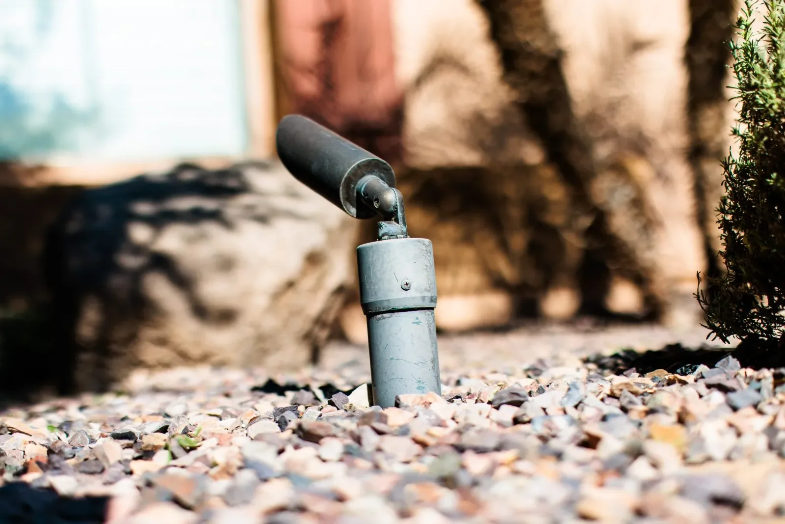 Exterior conduit rewire gravel — RSB Electrical, Mesa AZ