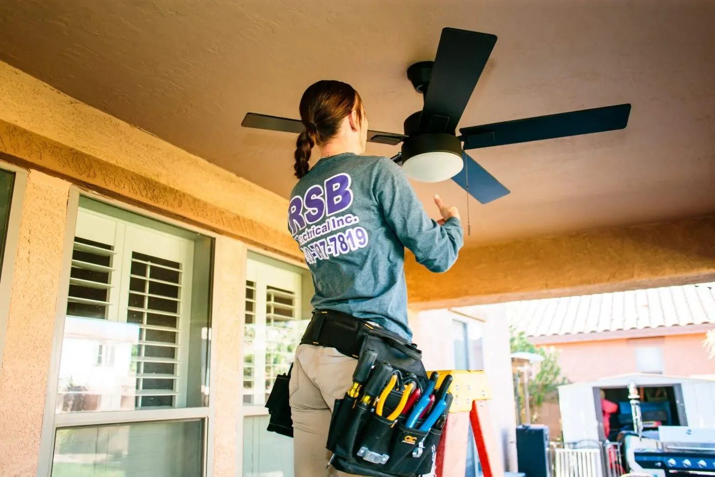 RSB electrician on the job Phoenix Valley