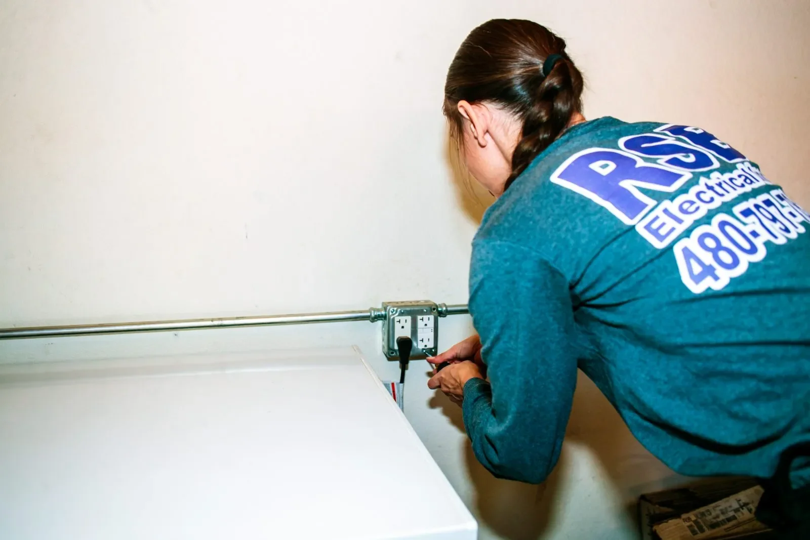 Garage circuit rewire Valley home — RSB Electrical, Mesa AZ
