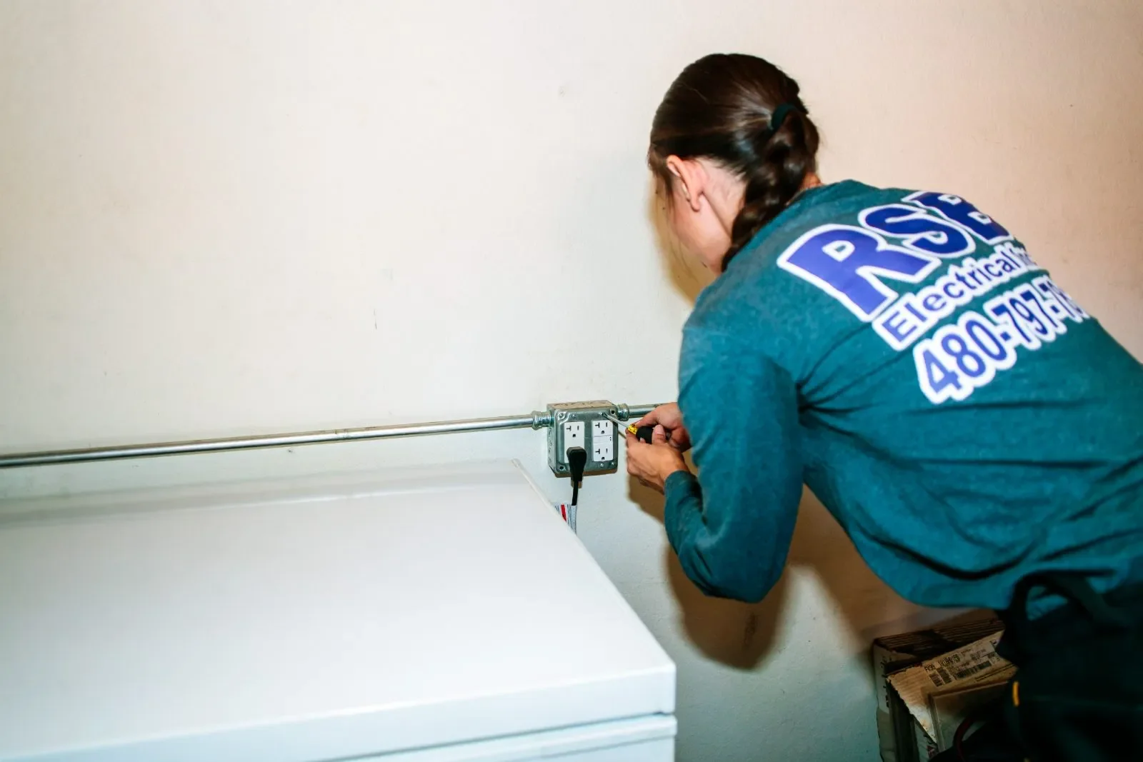 Fan controls wiring work — RSB Electrical, Mesa AZ