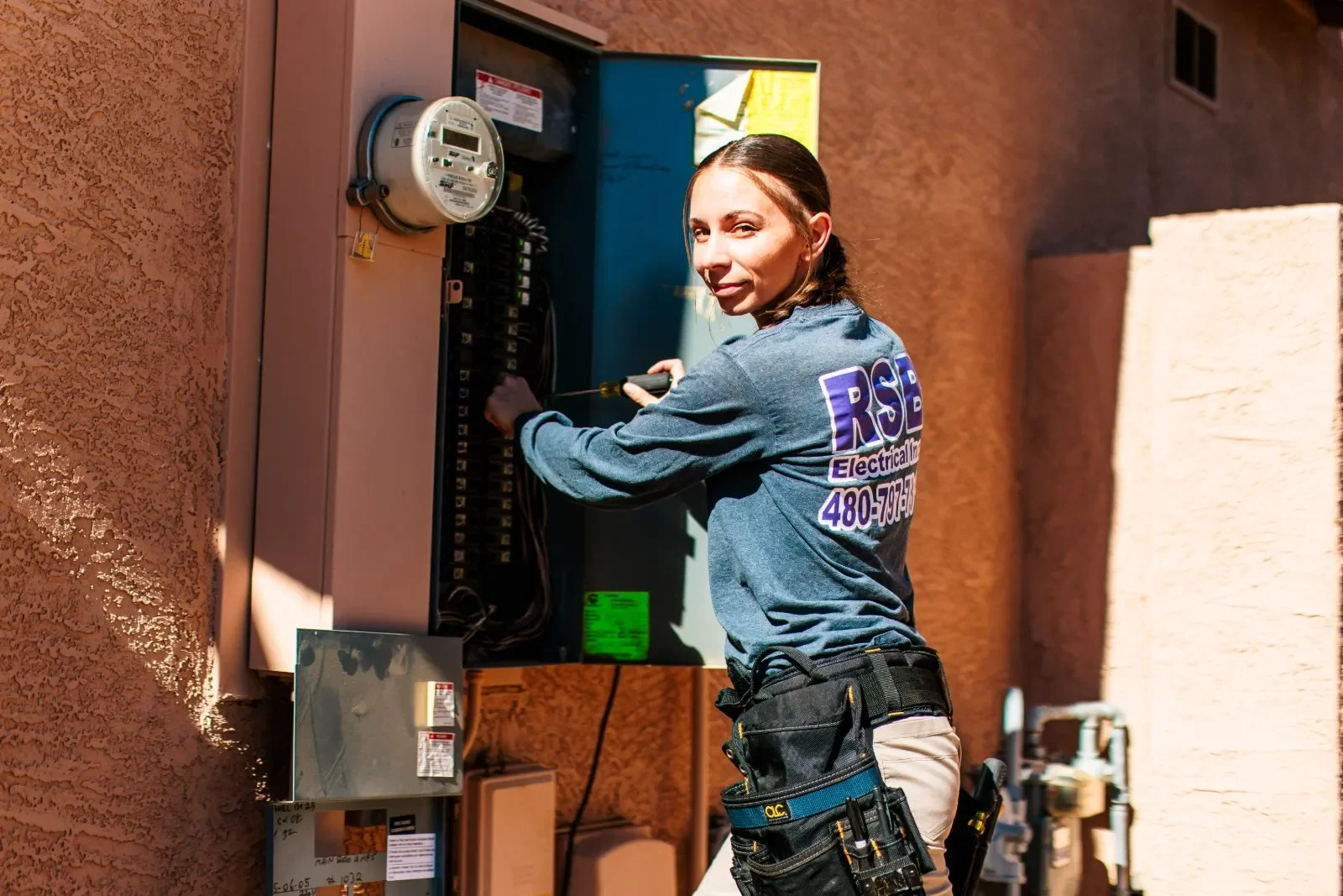 Panel work complete inspection — RSB Electrical, Mesa AZ
