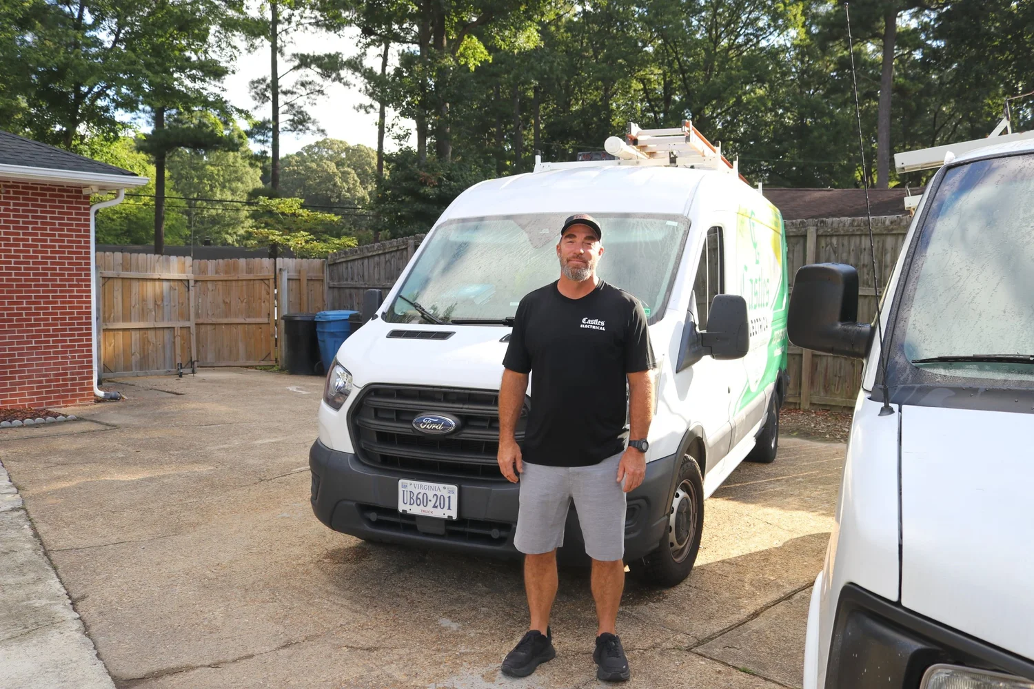 Owner portrait — Wayne Castles on site