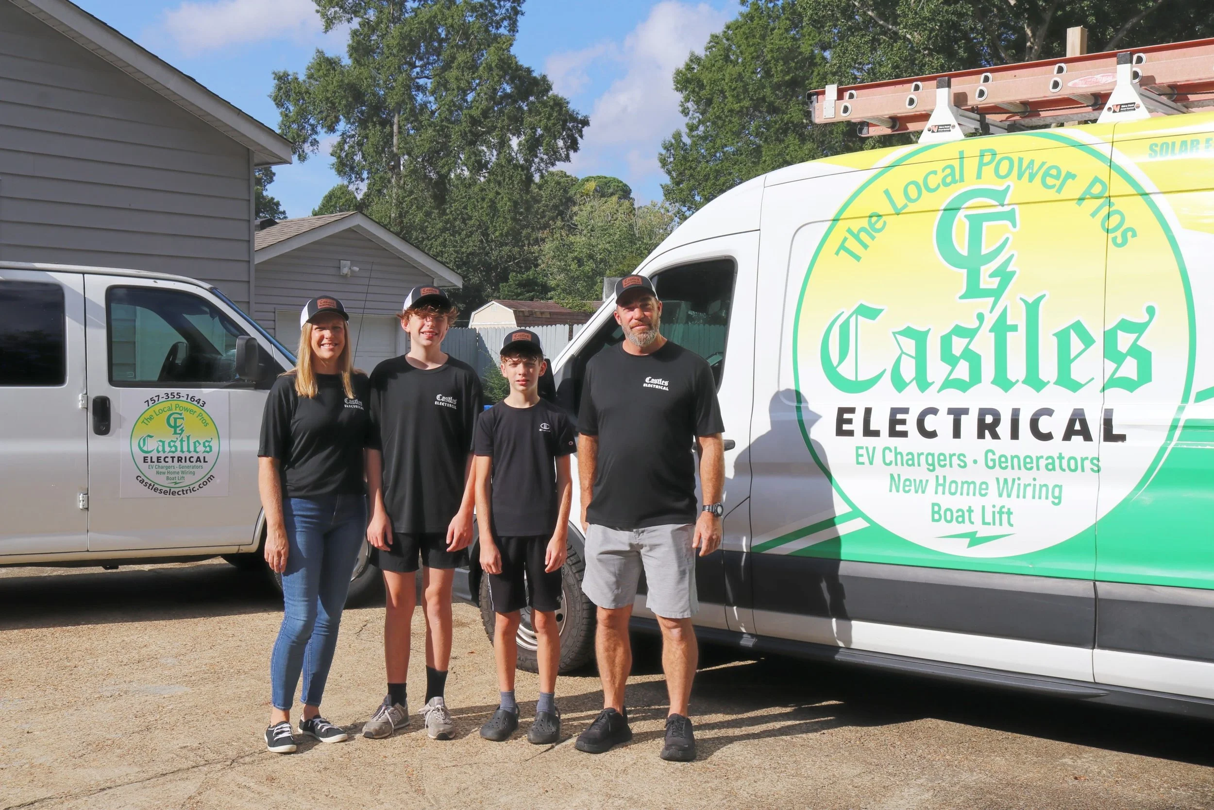 Owner portrait — Wayne Castles on site
