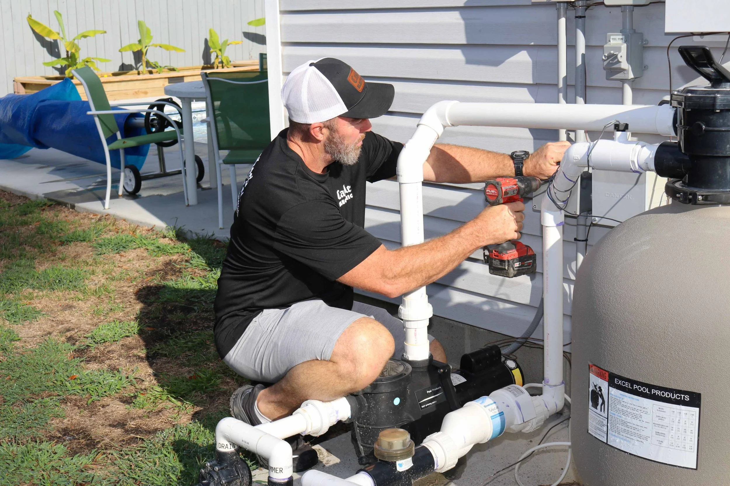 pool and spa wiring in Chesapeake, VA, Castles Electrical