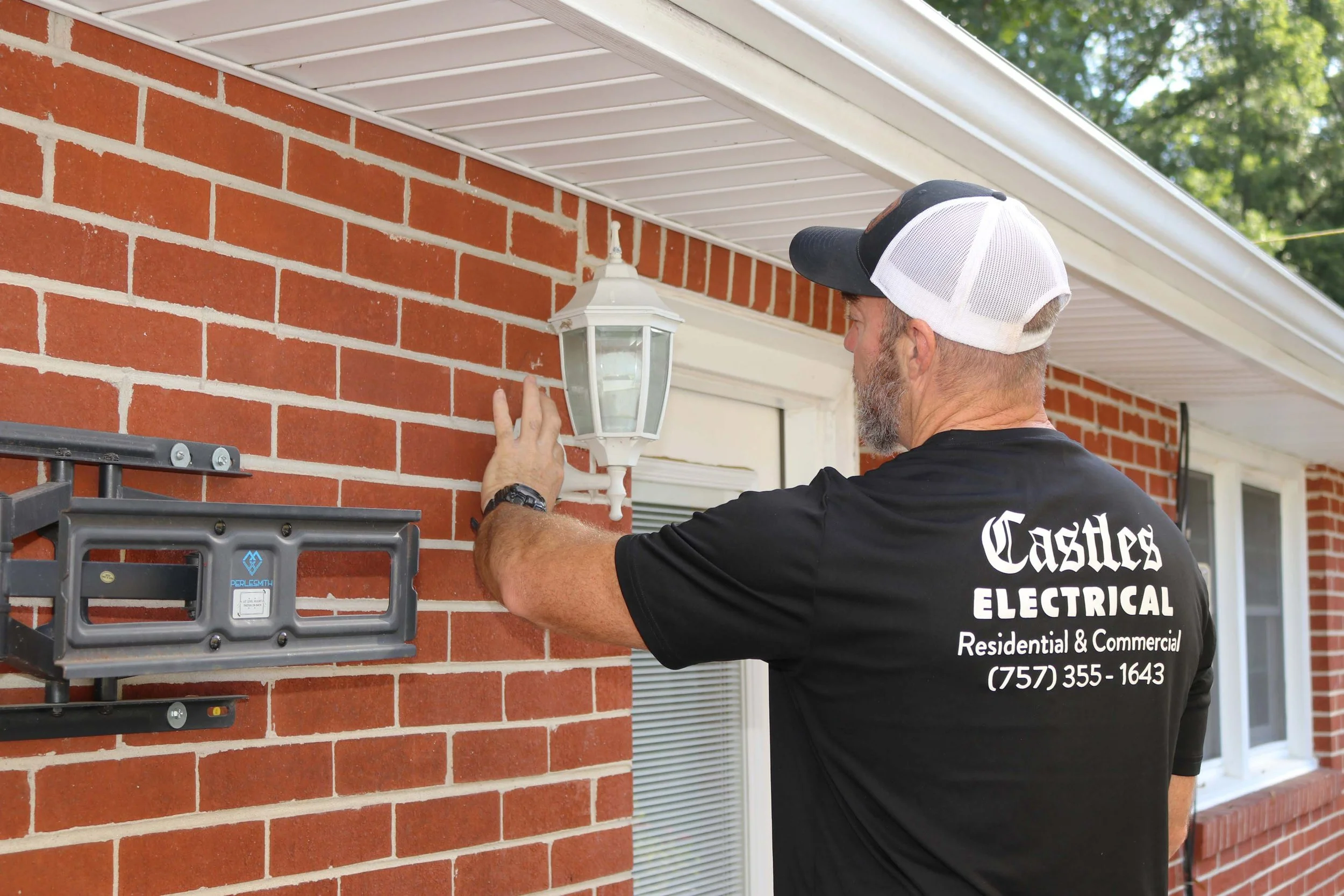 lighting installation in Portsmouth, VA, Castles Electrical