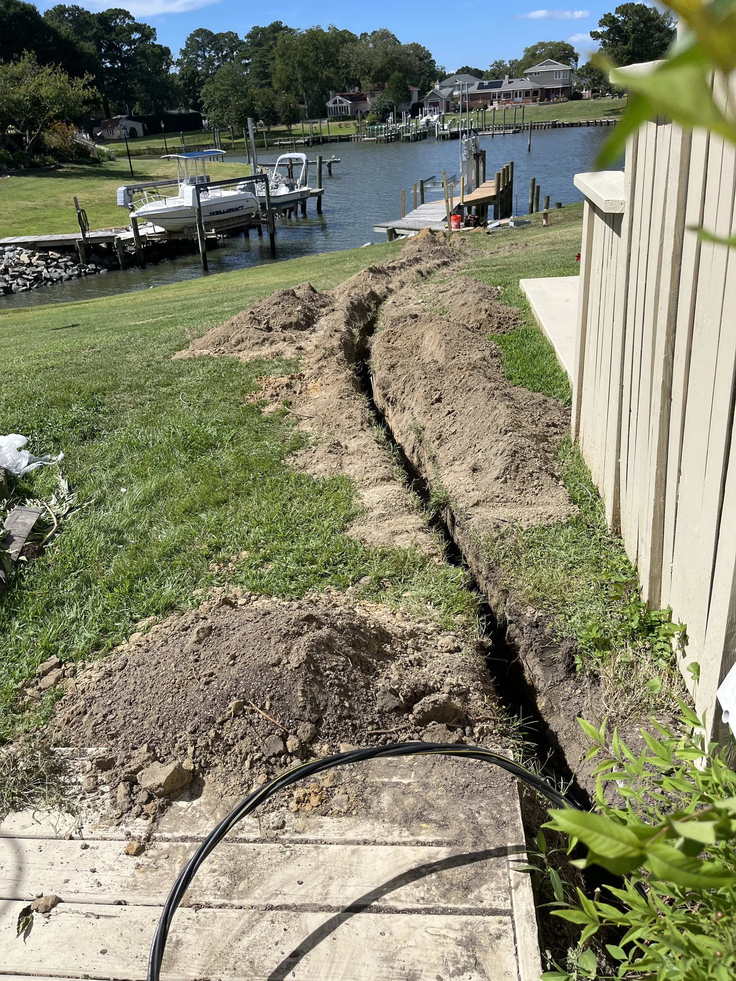 dock and boathouse electrical in Chesapeake, VA, Castles Electrical