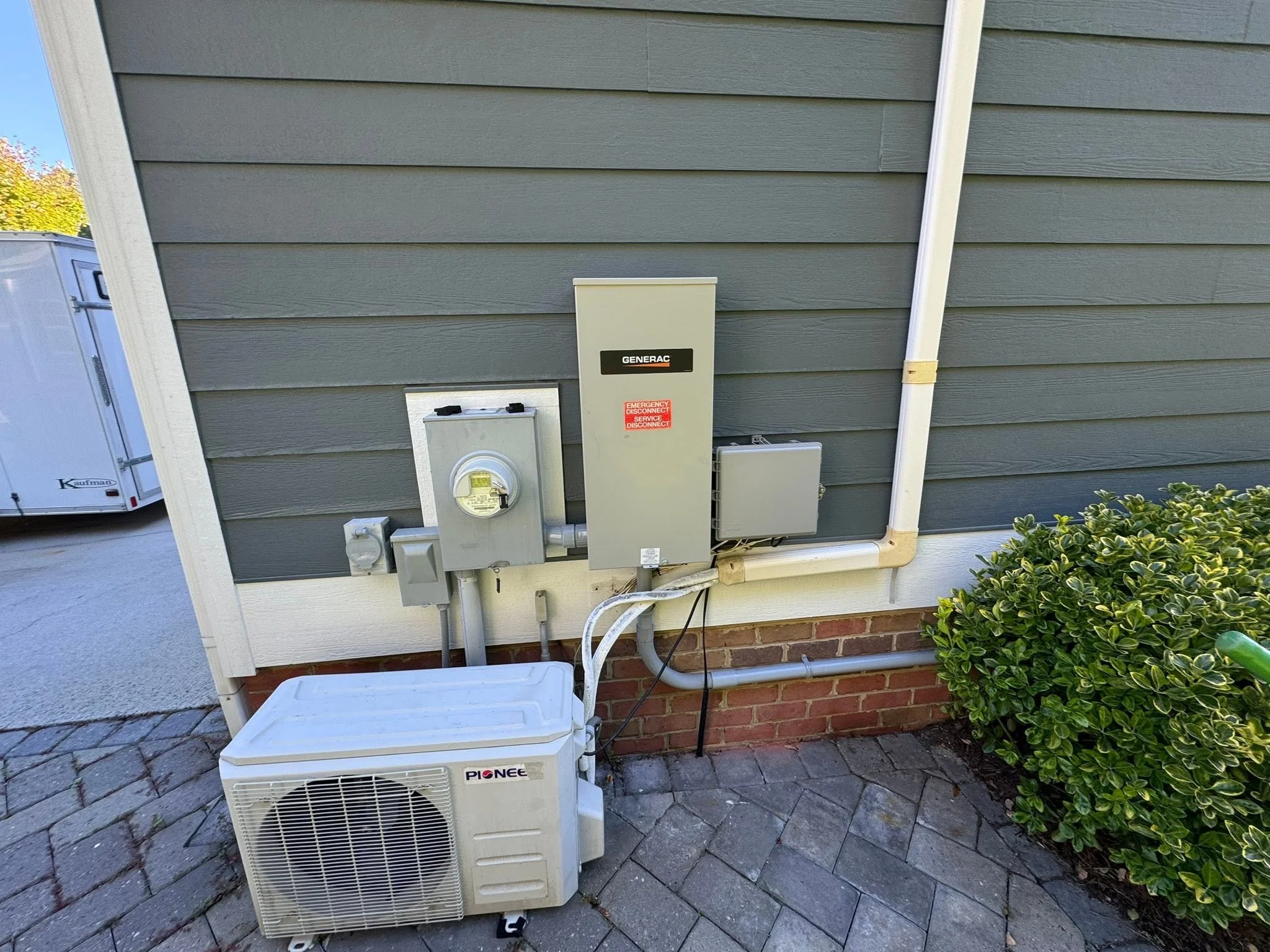 generator transfer switch installation in Suffolk, VA, Castles Electrical