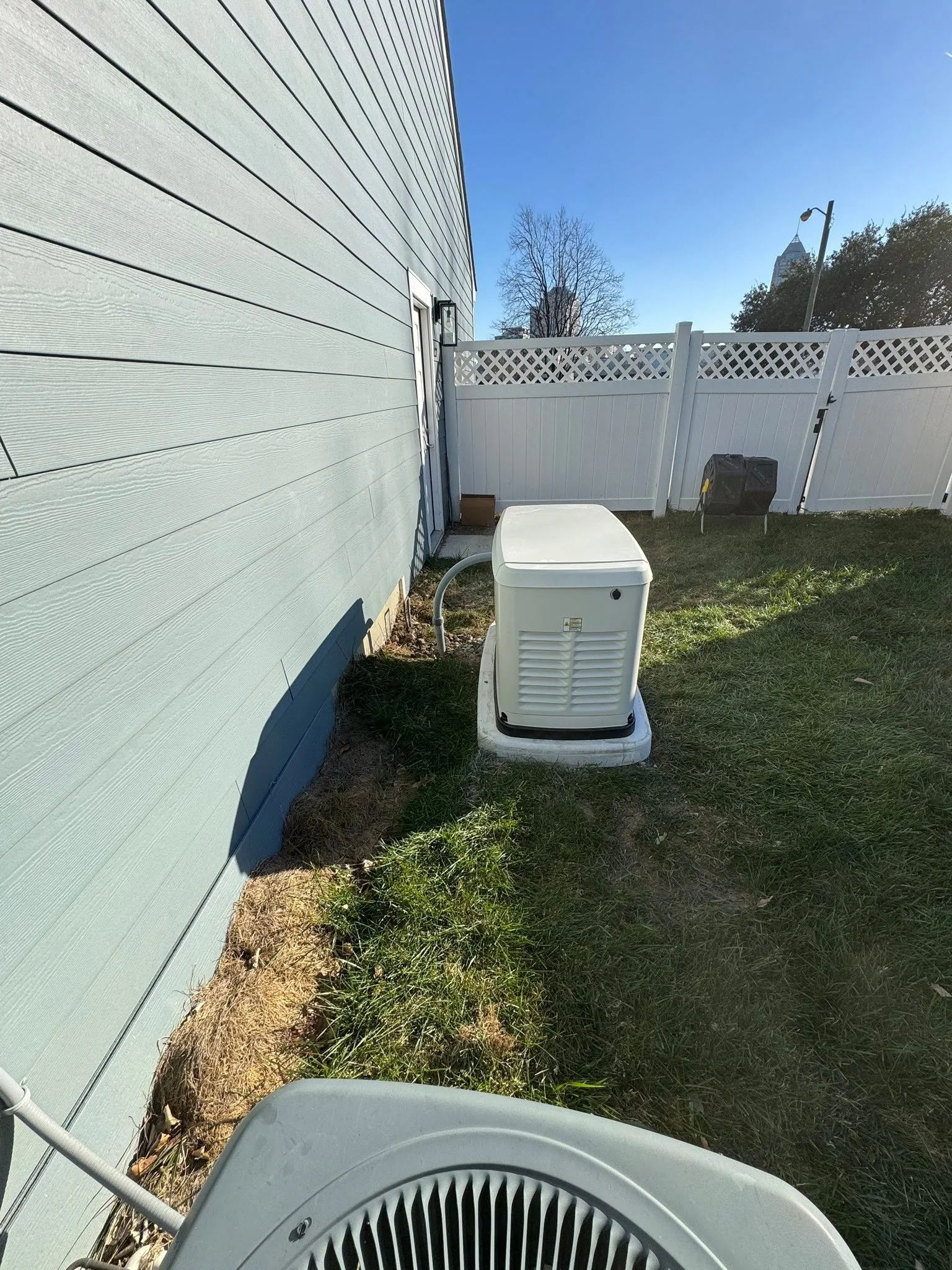 Standby generator installed for a Suffolk, VA home