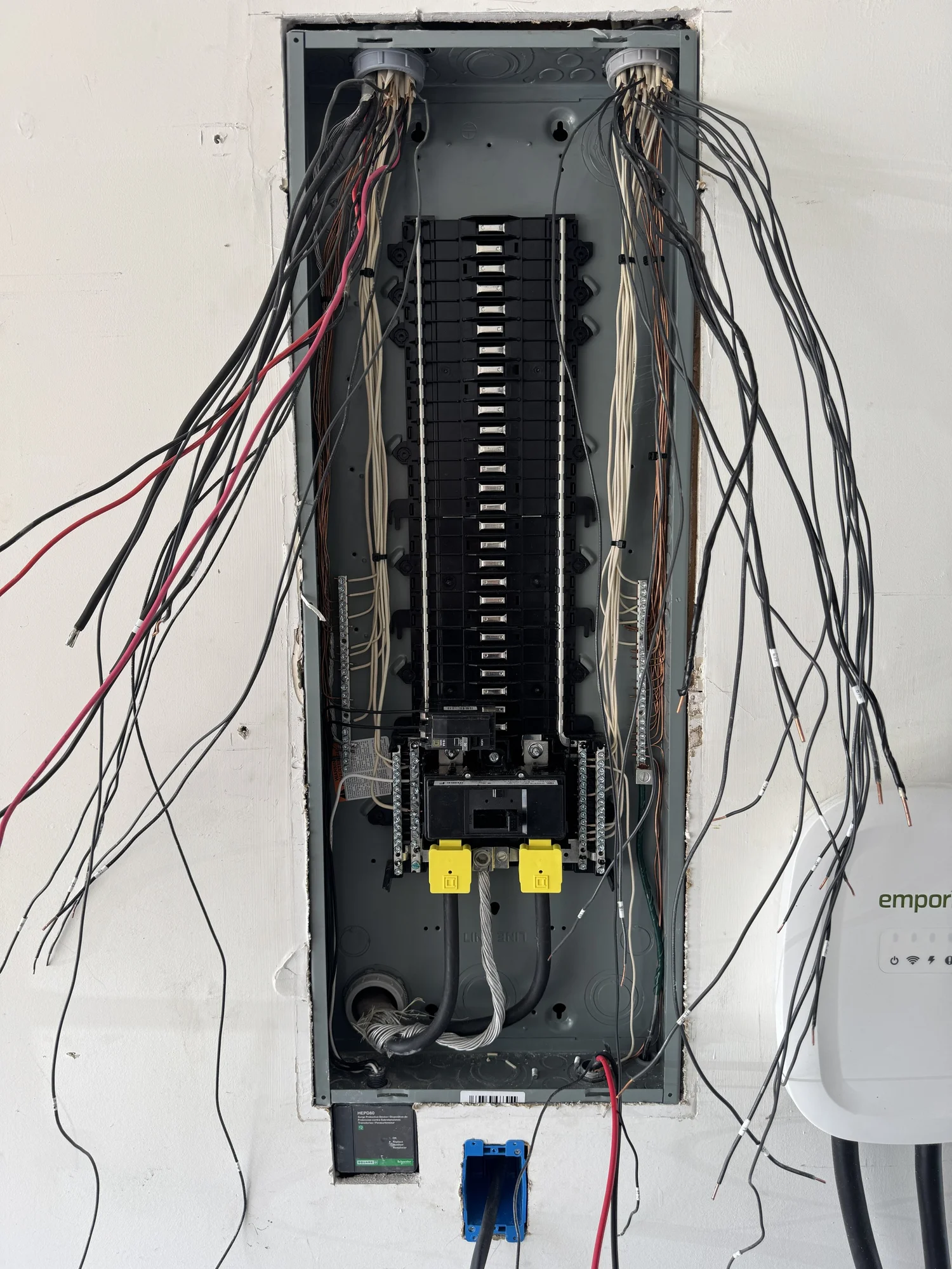 100 to 200 amp panel upgrade in Virginia Beach by Castles Electrical
