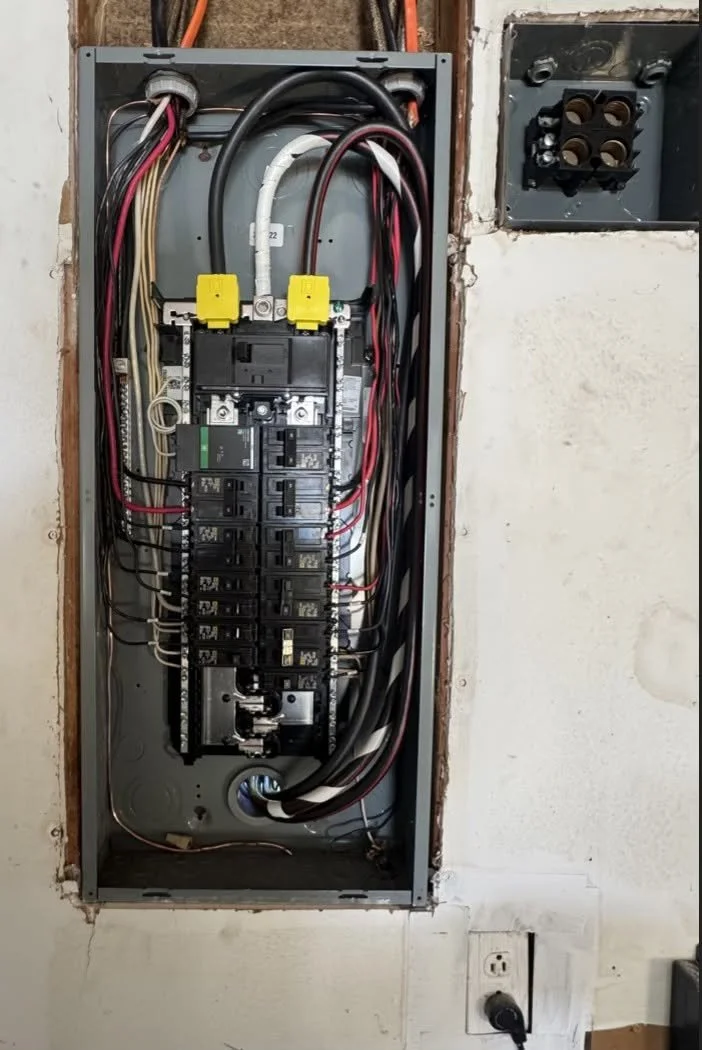 Panel checked for room for a 30- or 50-amp breaker in Suffolk, VA