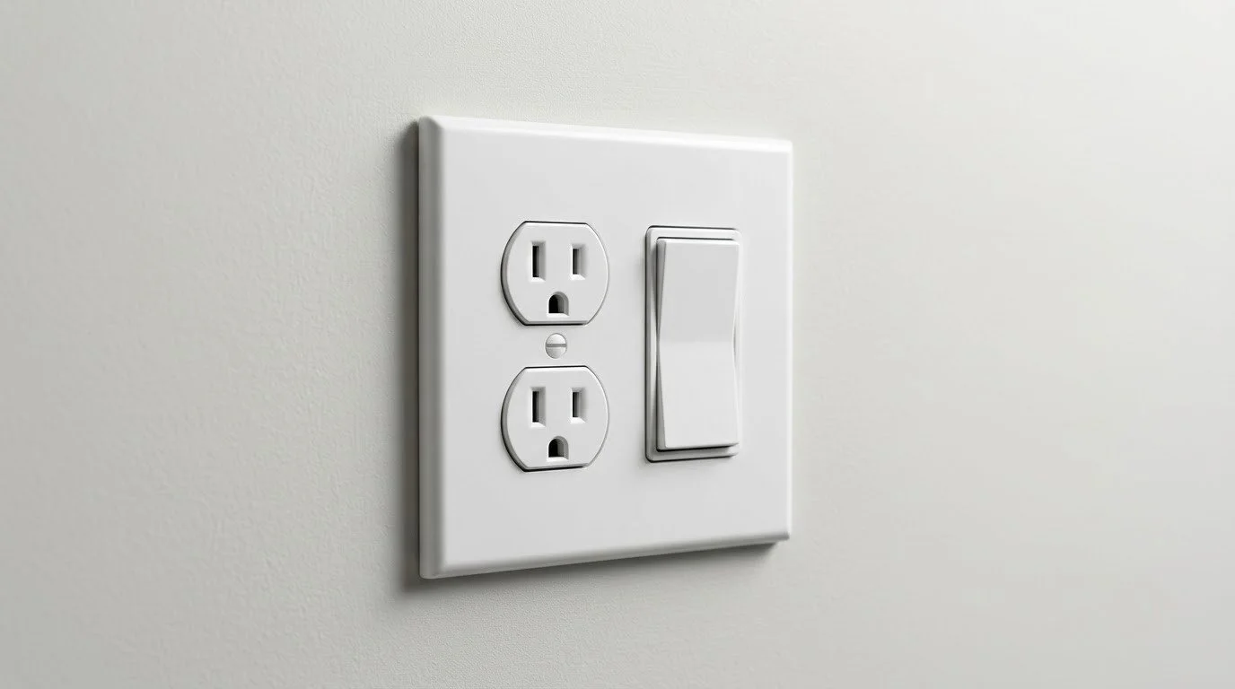 GFCI outlet installation in Virginia Beach by Castles Electrical