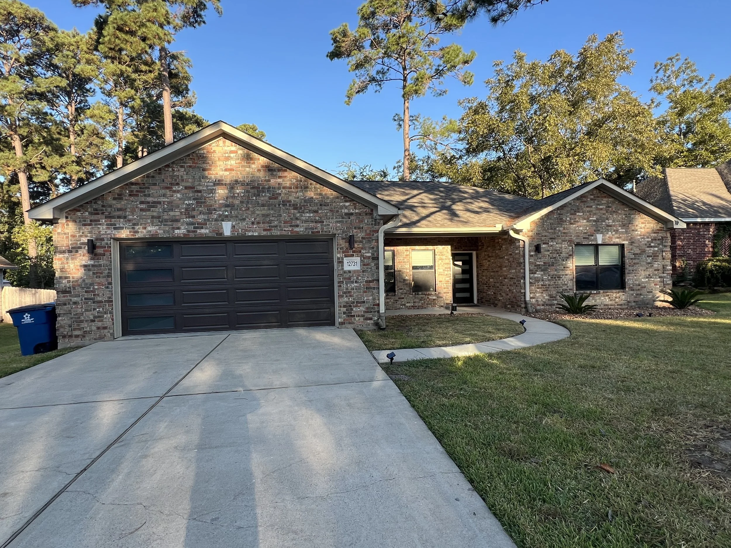 New garage door by Palacios Construction Group