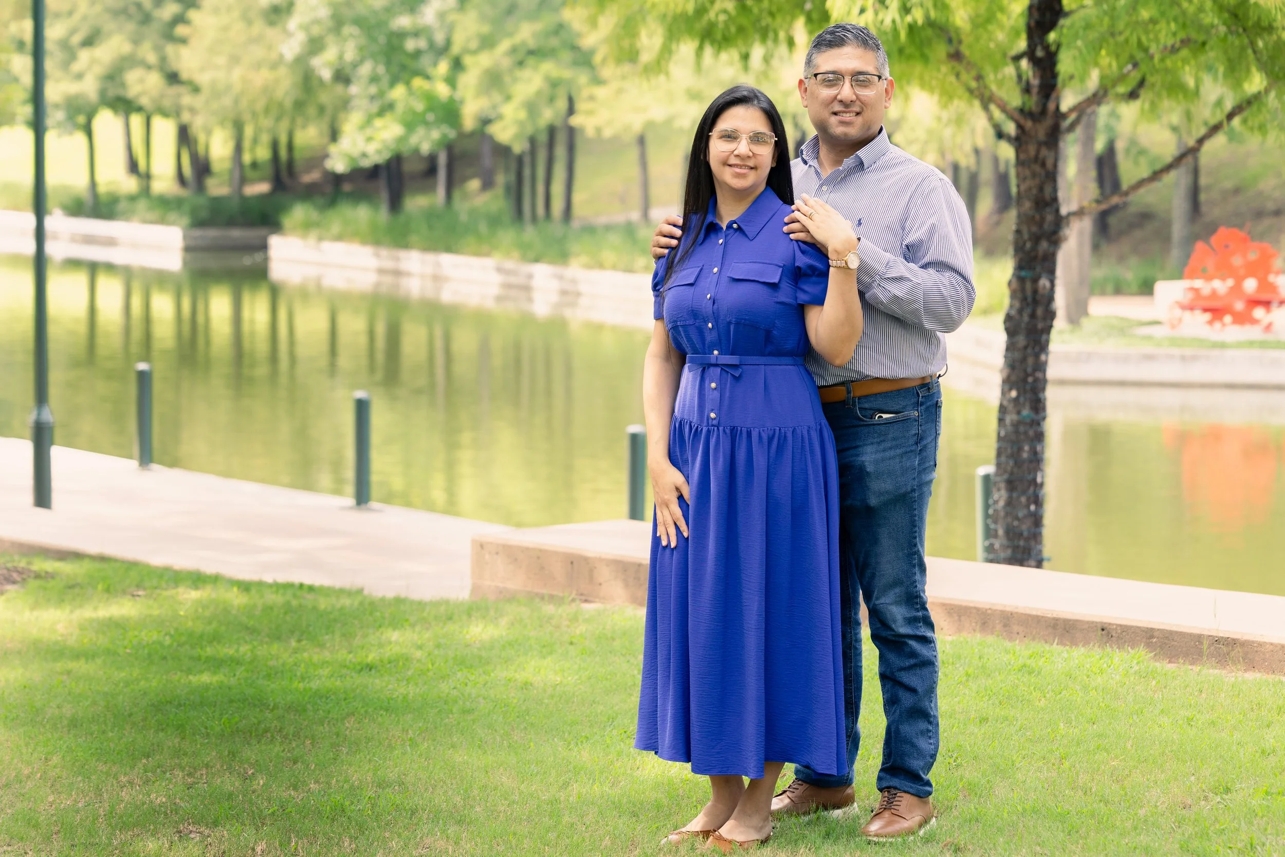 Owner Joel Palacios and the family behind the work