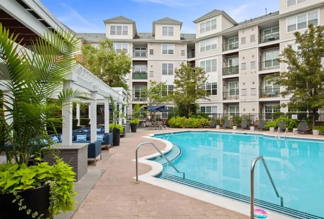 Sofi Lyndhurst apartments pool, Bergen County NJ
