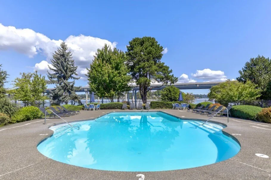 Crown Village community pool, Bergen County NJ