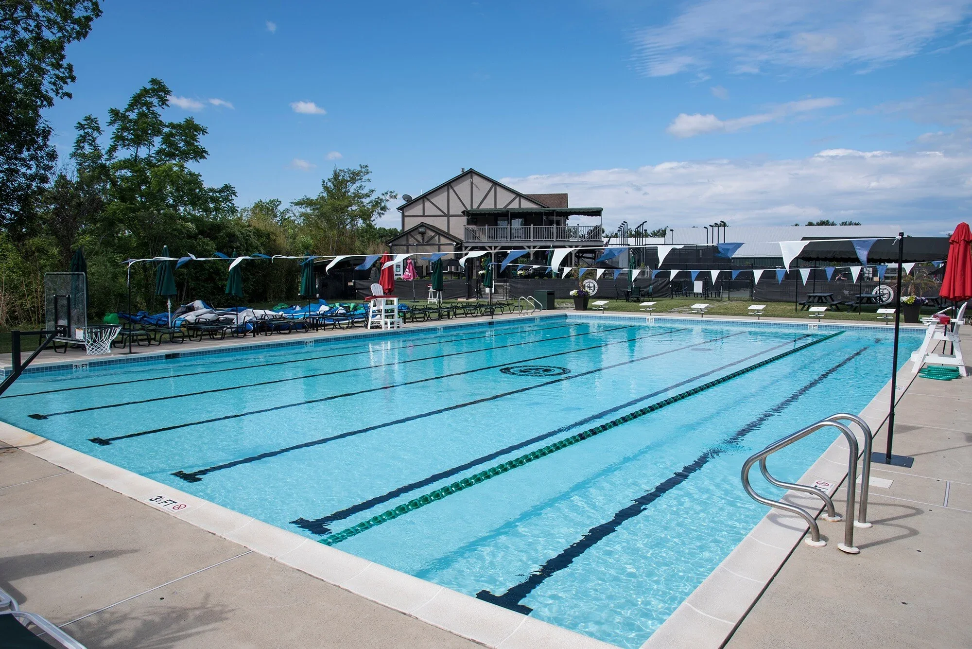 Centercourt Athletic Club of Chatham pool, Morris County NJ