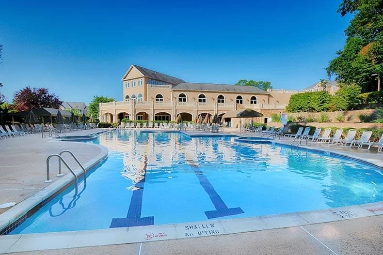 Commercial community pool, Morris County NJ
