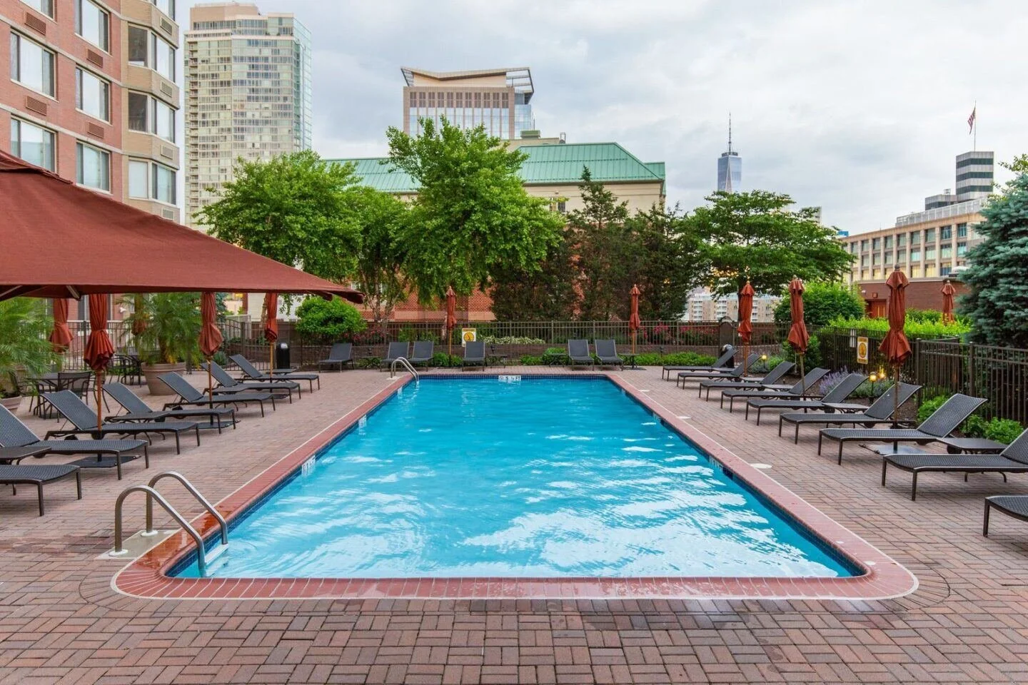 Portofino residential pool, Hudson County NJ