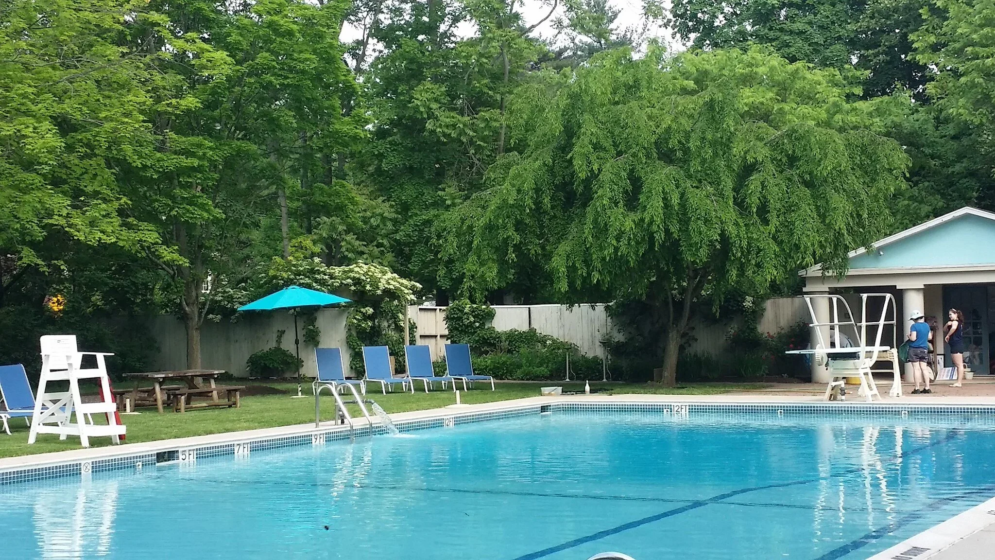 Broadmed Swim Club commercial pool, Mercer County NJ
