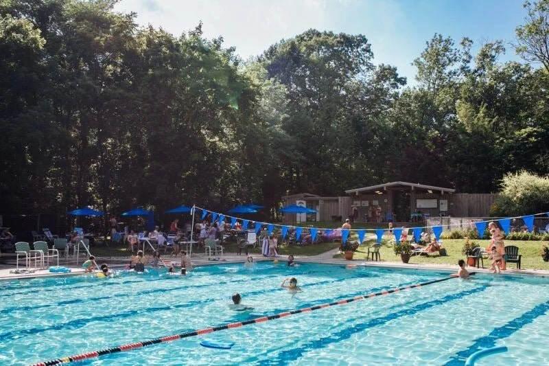 Nassau Swim Club pool, Mercer County NJ