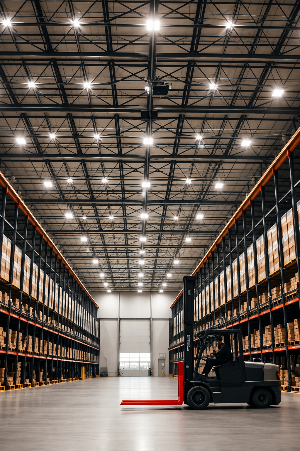 A warehouse interior