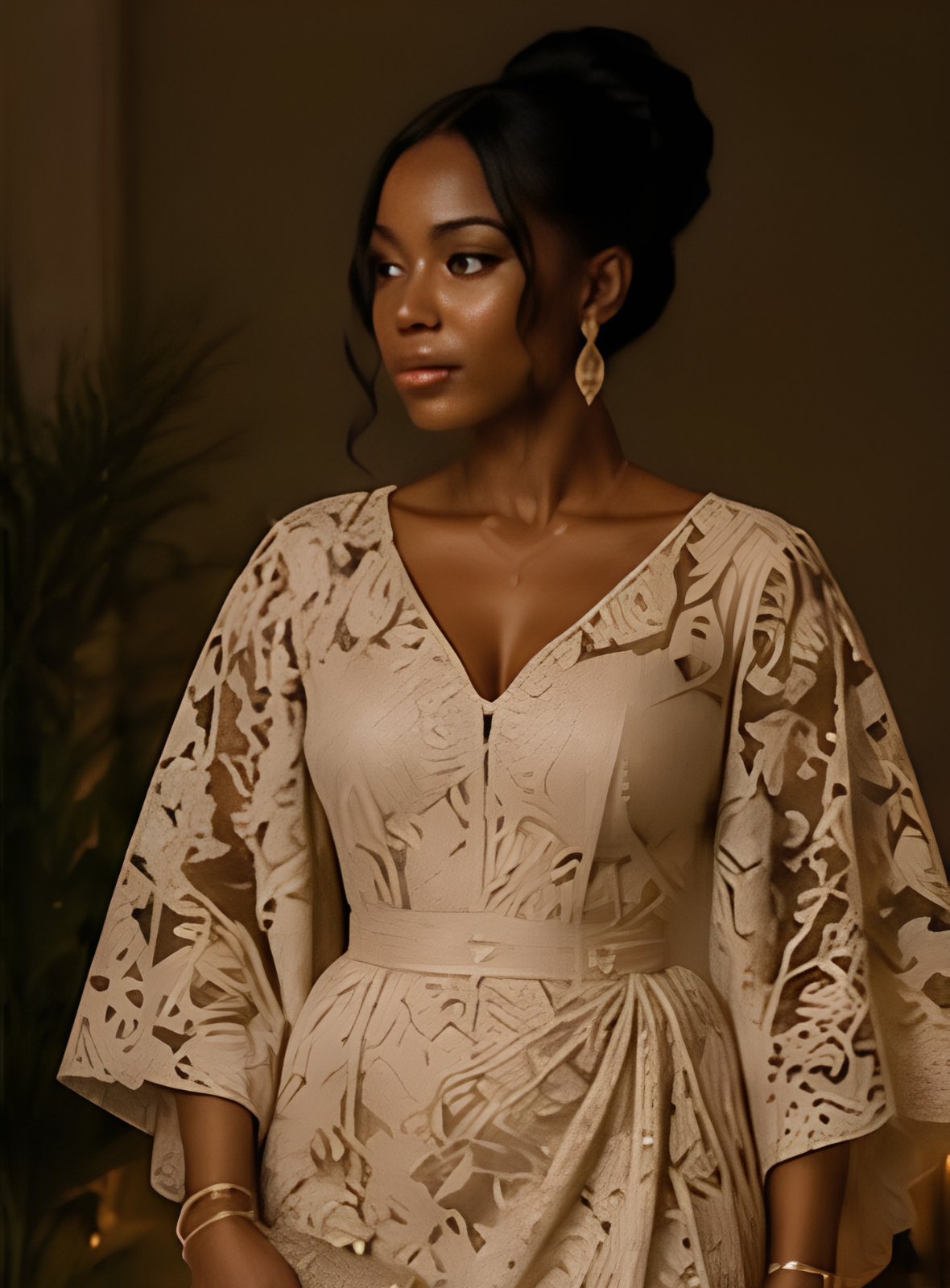 House of Leemarh dress code look: Lace & Texture