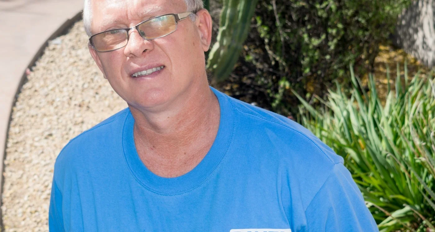American Discount Plumbing locating a water leak in Phoenix.