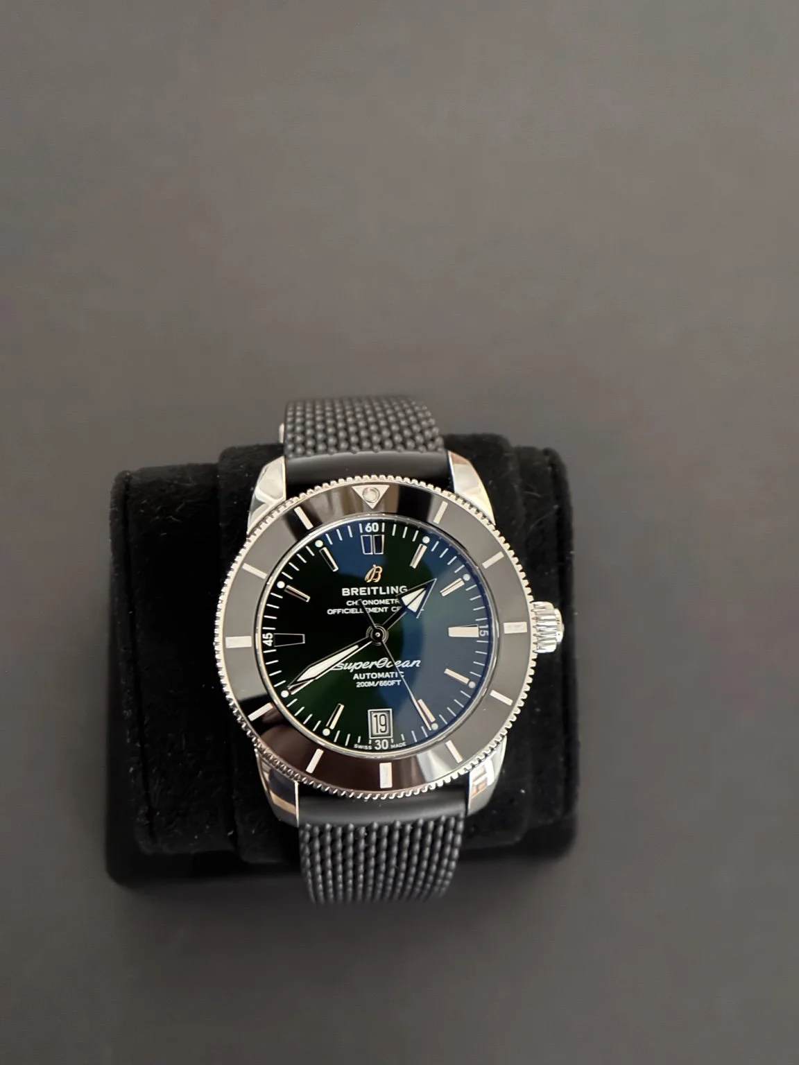 Breitling Superocean Heritage II 42mm green dial reference AB2010, photo 2