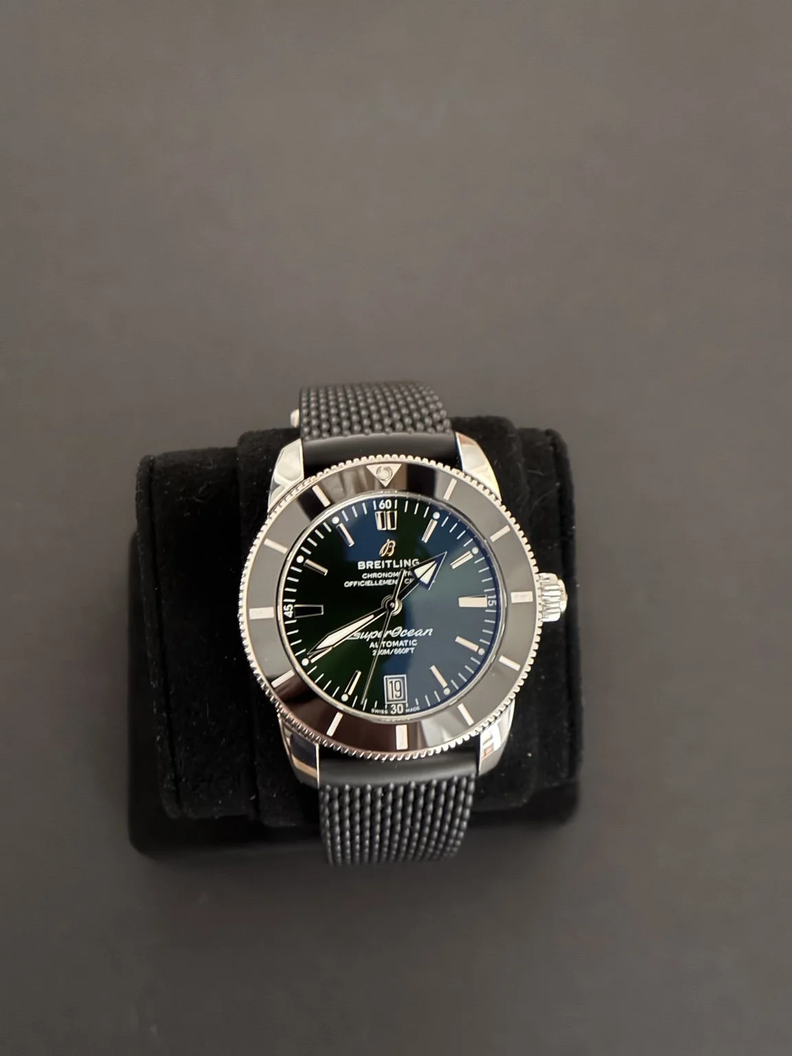 Breitling Superocean Heritage II 42mm green dial reference AB2010, photo 3