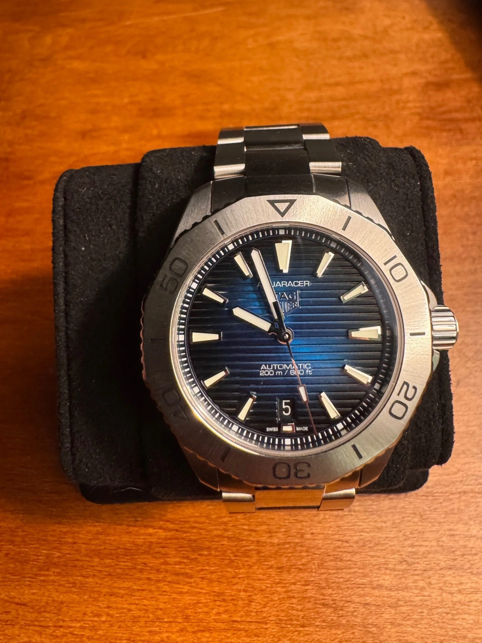 TAG Heuer Aquaracer Blue Dial, photo 4