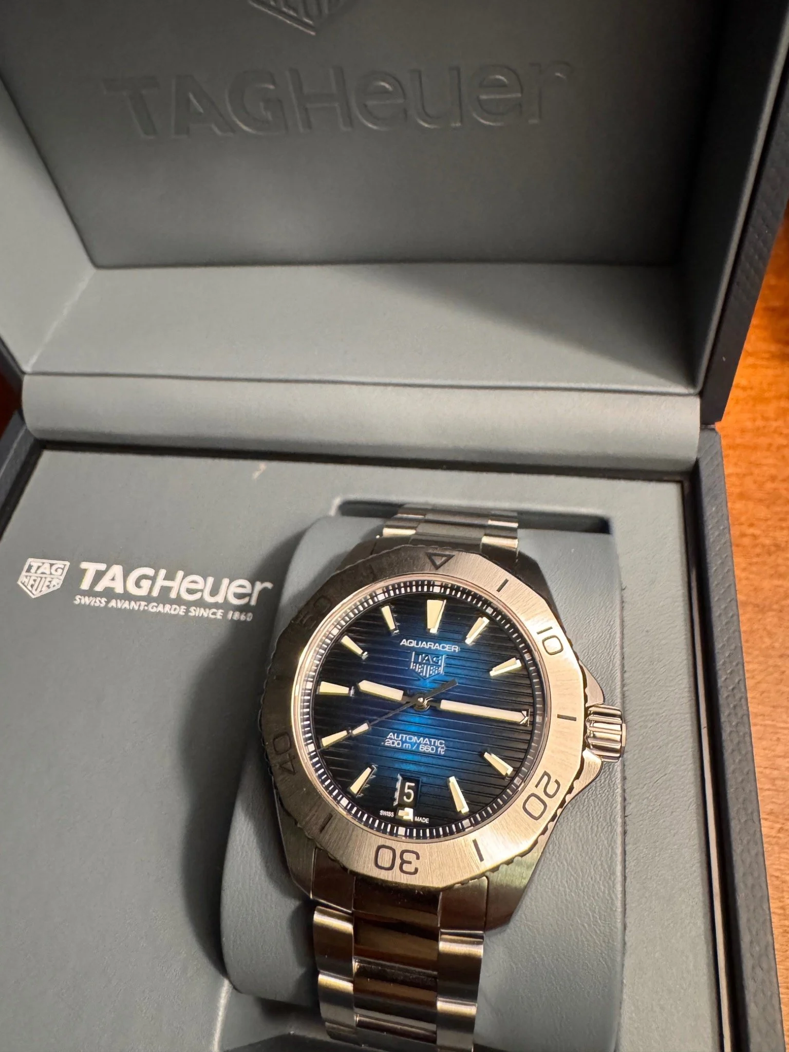 TAG Heuer Aquaracer Blue Dial, photo 5