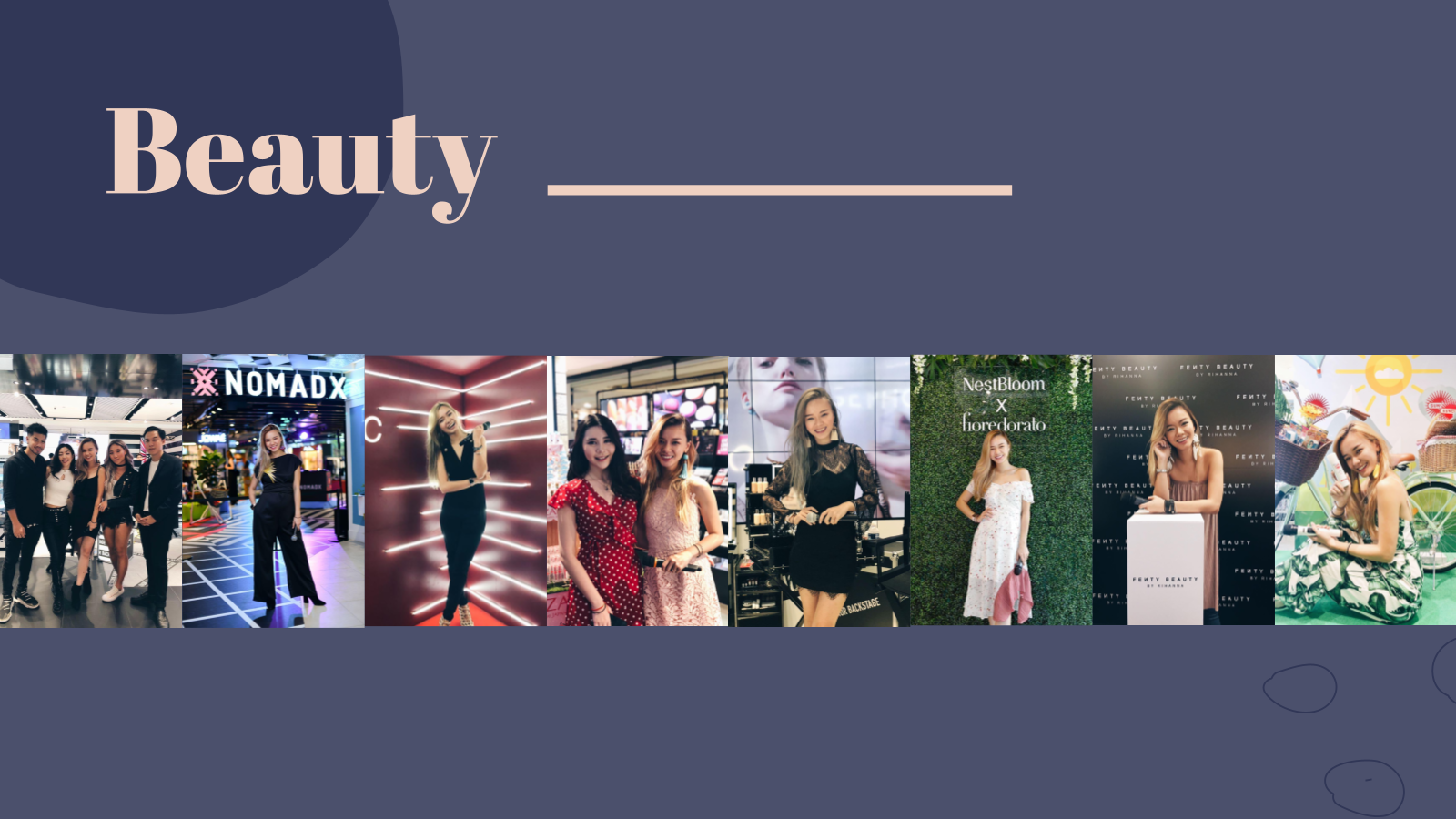 Cordelia at beauty events