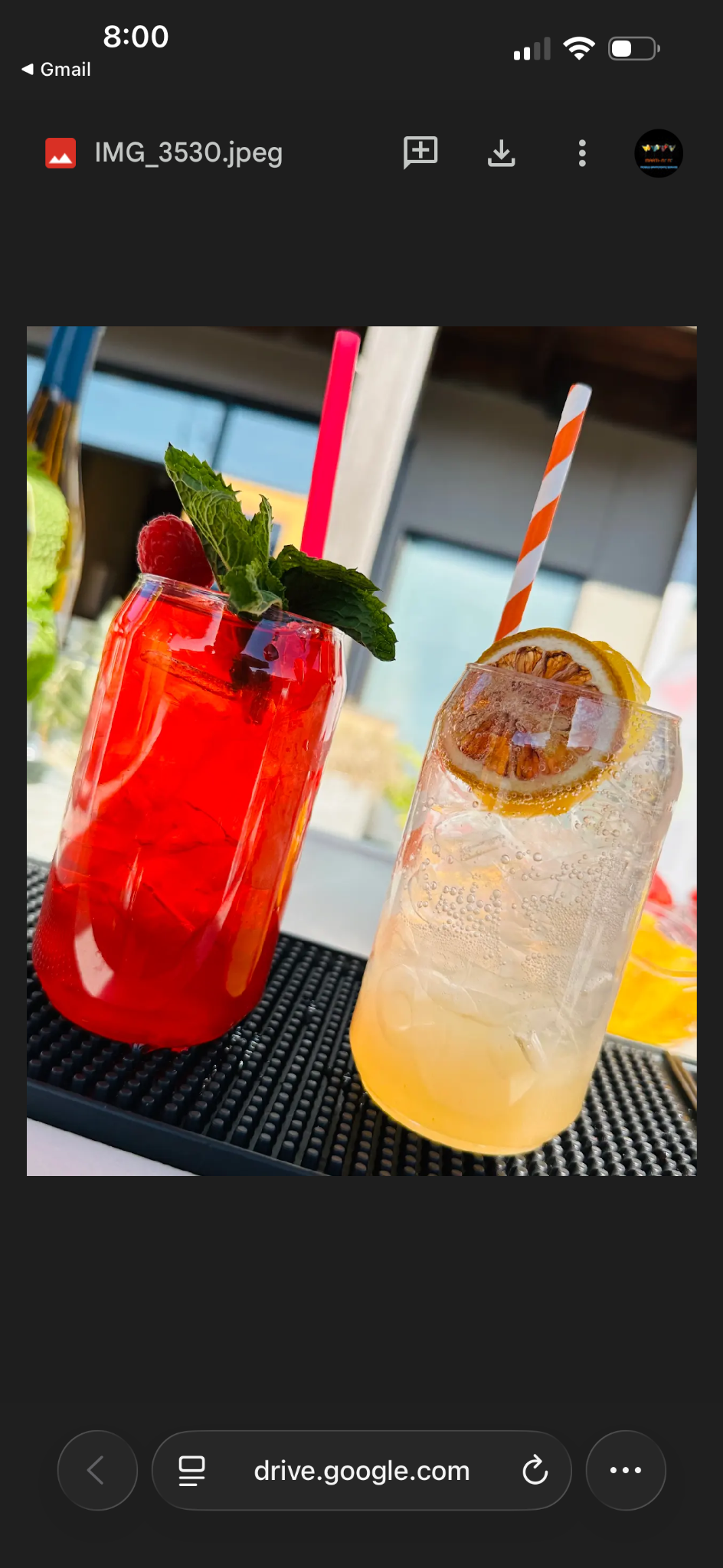 Seasonal Marti NiNi cocktails