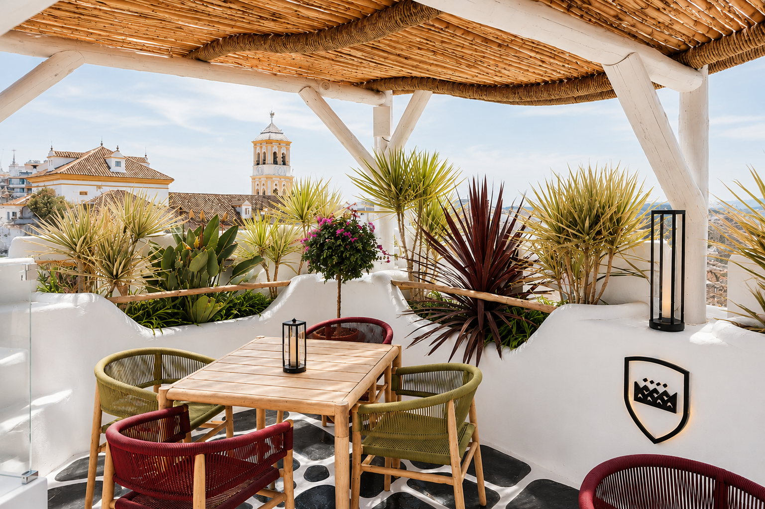 El Castillo rooftop in Marbella