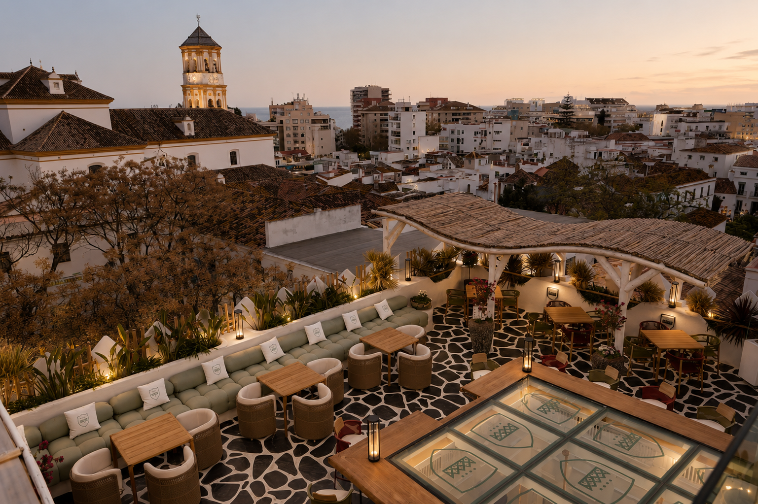 1912 Collection rooftop experience
